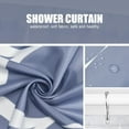 thumbnail image 6 of Ombre Blue Purple Fabric Shower Curtain, Waterproof Design and Polyester, Quick-Drying, Weighted Hem, Shower Curtains Set for Bathroom W 72 x H 72, Machine Washable with 12 Hooks, 6 of 6