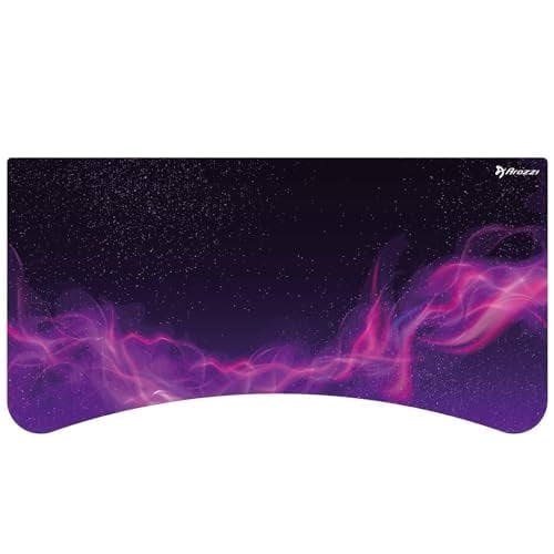 Arozzi Arena Gaming Desk Mat, Full Surface Custom Desk Pad, Interchangeable, Water Resistant & Washable Computer Desk Mouse Pad with Stitched Edges (D031)