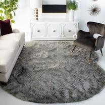 Safavieh Faux Sheep Skin Jadyn Animal Area Rug, Gray, 8' x 10'