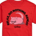 thumbnail image 3 of Pokémon - Relax, Do Nothing - Men's Short Sleeve Graphic T-Shirt, 3 of 5