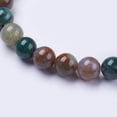 thumbnail image 3 of Pulsera elástica de cuarzo energético con piedras preciosas naturales (1 unidad), cuentas redondas de 8 mm, ideal como regalo de cumpleaños para hombre y mujer., 3 of 3