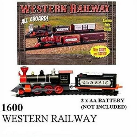 Western Railway Old Time Railroad Set