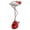 Red, variant on ToppiJoy Garment Steamer Standing Professional Cloth Steamer with Adjustable Pole for Clothes Flat Hanging Ironing (Red)
