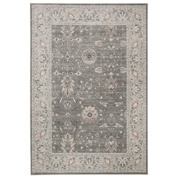 SAFAVIEH Vintage Hiren Oriental Area Rug, Grey/Beige, 3'3" x 4'7"