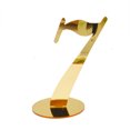 thumbnail image 3 of Wedding Table Number with Holder Base Acrylic Gold Silver Table Sign Seat Card, 3 of 7