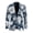 White Line Art Hibiscus Floral Print, variant on CHAQLIN Slim Fit Mens Blazer Jackets for Prom Casual, Polyester With Pockets Lightweight Sports Coat with Classic Fit