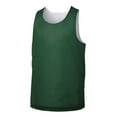 thumbnail image 5 of Classic Youth Mesh Reversible Tank Color Forest Green Size Large, 5 of 8