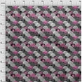 thumbnail image 4 of oneOone Velvet Pink Fabric Asian Mandala Sewing Craft Projects Fabric Prints By Yard 58 Inch Wide, 4 of 4