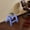 Blue, variant on 2 Step Portable Folding Step Stool with Anti-Slip Pedals, Step Ladder Hold up 110lbs for Home, Office, Kitchen (Clear Brown)