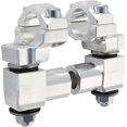 thumbnail image 2 of Rox Speed FX 2" Pivoting Anti-Vibe Bar Silver Risers (1R-AV2PP), 2 of 3