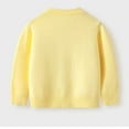 thumbnail image 7 of Wancir Girls Cropped Cardigan Sweaters Long Sleeve Cable Knit Button Front Sweater 2-9Y, 7 of 7