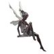 thumbnail image 1 of 2 uds escultura de hada de las flores estatua sentada de resina para paisajismo en el patio (negro), 1 of 7