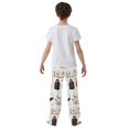 thumbnail image 4 of FORMRS Boys Pajama Pants with Pockets Size 11-12Y Kids Lounge Sleep Bottoms, Cartoon Halloween Ghosts, 4 of 8