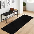 thumbnail image 2 of Garvee 2'x6' Runner Rugs Ultra Soft Area Rug, Washable Fluffy Area Rug Non Slip Rug for Hallway Kitchen Entryway, Black, 2 of 9