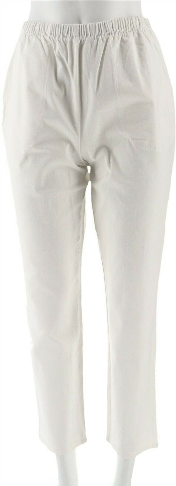 denim & co original waist stretch pants