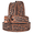 Brown-dark/Brown Floral, variant on Western Leather Belt Without Buckle – Hand-Tooled Full-Grain Cowboy Belt Strap for Men’s & Women’s Casual Wear, Plus Sizes Available