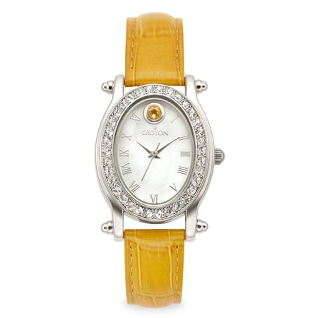 UPC 754425126158 product image for November Birthstone Watch with Mother of Pearl Dial | upcitemdb.com