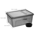 thumbnail image 2 of unbranded Caja De Cría Para Reptiles Con Espacioso Y Ventilación Para Hábitat De Y, 2 of 6