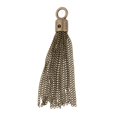 thumbnail image 2 of EHJRE 70mm Long Metal Chain Tassel Charm Pendant Tassels Jewelry Necklace Making Craft bronze, 2 of 8