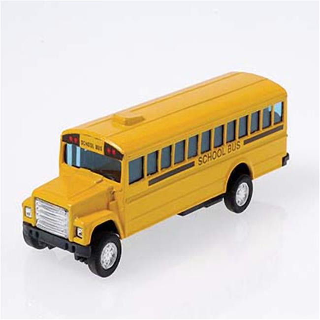 1:43 Diecast American Classical School Bus Model Toy Car With sound and lights 
