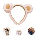 thumbnail image 5 of Brown Bear Ears Hair Headband Cute Animal Ear Headwear for Girls Women Party Role Play Accessories, 5 of 9