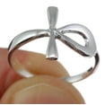 thumbnail image 3 of Ankh Cross Ring 925 Sterling Silver Size: 5.5, 3 of 5