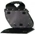 thumbnail image 3 of Diamond Plate 2pc Slanted Motorcycle Saddlebag Set Made Of Heavy-duty Waterproof Pvc, 3 of 7