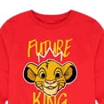thumbnail image 3 of The Lion King - Future King - Simba - Toddler & Youth Long Sleeve Graphic T-Shirt, 3 of 5