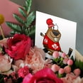 thumbnail image 3 of 3drose, Silly Canadian Hockey Beaver, 6 Greeting Cards with Envelopes, 3 of 7