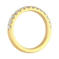 thumbnail image 2 of 1/2 Carat Round Diamond Wedding Band Ring in 14K Yellow Gold (Ring Size 4.25), 2 of 5