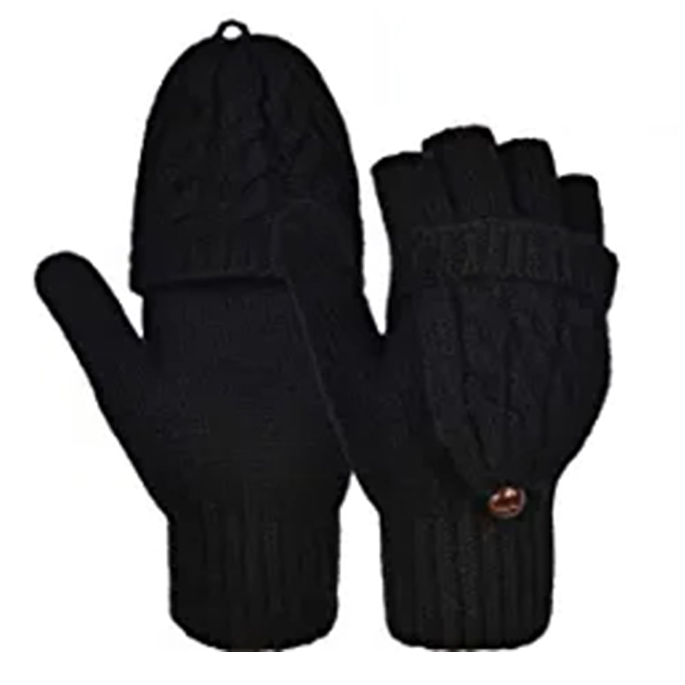 winter half gloves