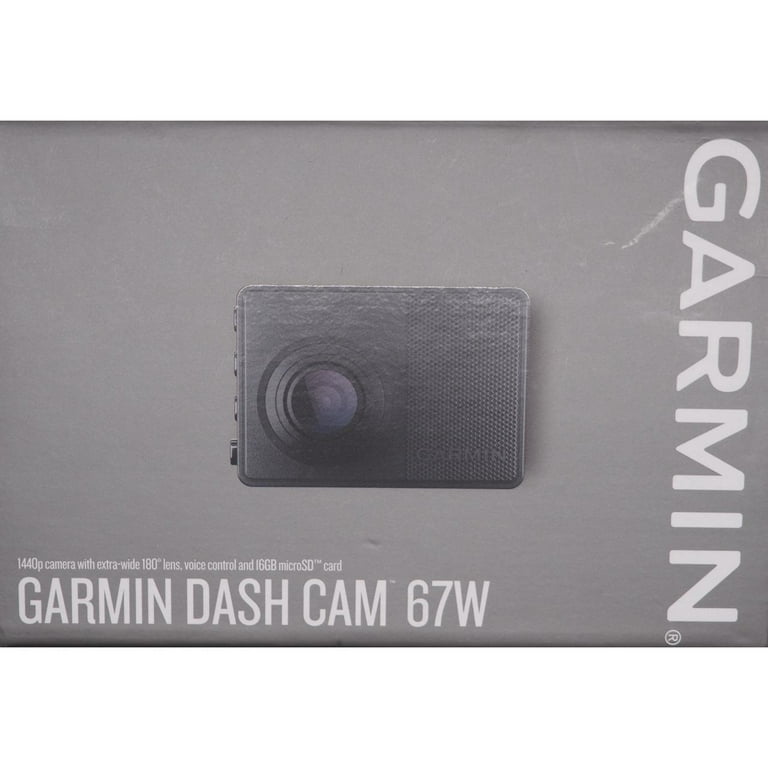 Garmin Dash Cam 67W Black 010-02505-05 - Best Buy