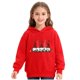 thumbnail image 2 of Sudadera con capucha para niños, sudadera con capucha de manga larga con estampado navideño, jersey para niños, blusa de poliéster para niños, 2 of 6