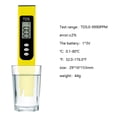 thumbnail image 4 of PH Test Pen Meter 0.01 Precision, Automatic Calibration Portable Water Quality, High Definition LCD Large Screen, Glass Electrode High Sensitivity, Removable Battery Pool Aquarium Lab, 4 of 9