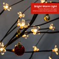 thumbnail image 5 of Cvortll 3-Pieces Christmas Trees, Artificial Trees with Base, 4FT+5FT+6FT LED Lighted Christmas Birch Tree, Indoor/Outdoor Lighted Christmas Tree Decorations for Yard, 5 of 10