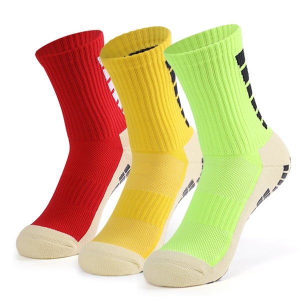 Calcetines de fútbol Calcetines de fútbol antideslizantes para hombre Calcetines atléticos de compre TOMSHOO Calcetines de fútbol