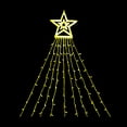 thumbnail image 4 of Estrella Con Cortina de Serie 300 Led Luz Calida 2.10mts NaviColors, 4 of 5