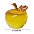 thumbnail image 3 of 1.9 Inch Height, Mini Crystal Apples Ornament, Glass Apple Figurines Collectibles for Christmas New Year Holiday Home Table Decor, 3 of 6