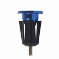 thumbnail image 1 of 1 Pair Aluminum Alloy Bike Bicycle Handlebar Handle Grip Bar End Plug Cap Parts(Blue), 1 of 4