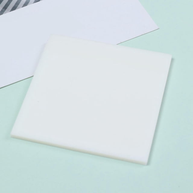 Cqxid Sticky Note Under $5 PET Fluorescent Sticky Notes For Students With Key Markings Strong Adhesive And Transparent Sticky Notes
