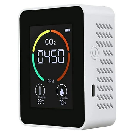 

Air Monitor CO2 Carbon Dioxide Detector Air Quality Temperature Humidity Monitor Fast Measurement Meter