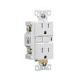 thumbnail image 6 of Cooper Wiring TRAFCI15W-K 15 Amp Tamper Resistant AFCI Receptacle Duplex, White, 6 of 6