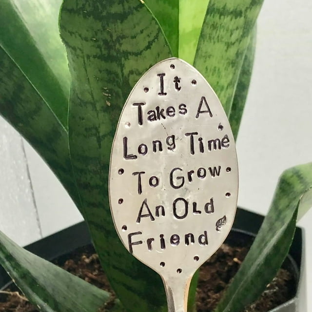 Birdeem Garden Potting Decorated with Wrought Iron Spoons