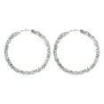 thumbnail image 2 of Fiudx Joyería Moda Personalidad de La Moda Aleación Diamante Pendientes Simples Pendientes de Moda, 2 of 6