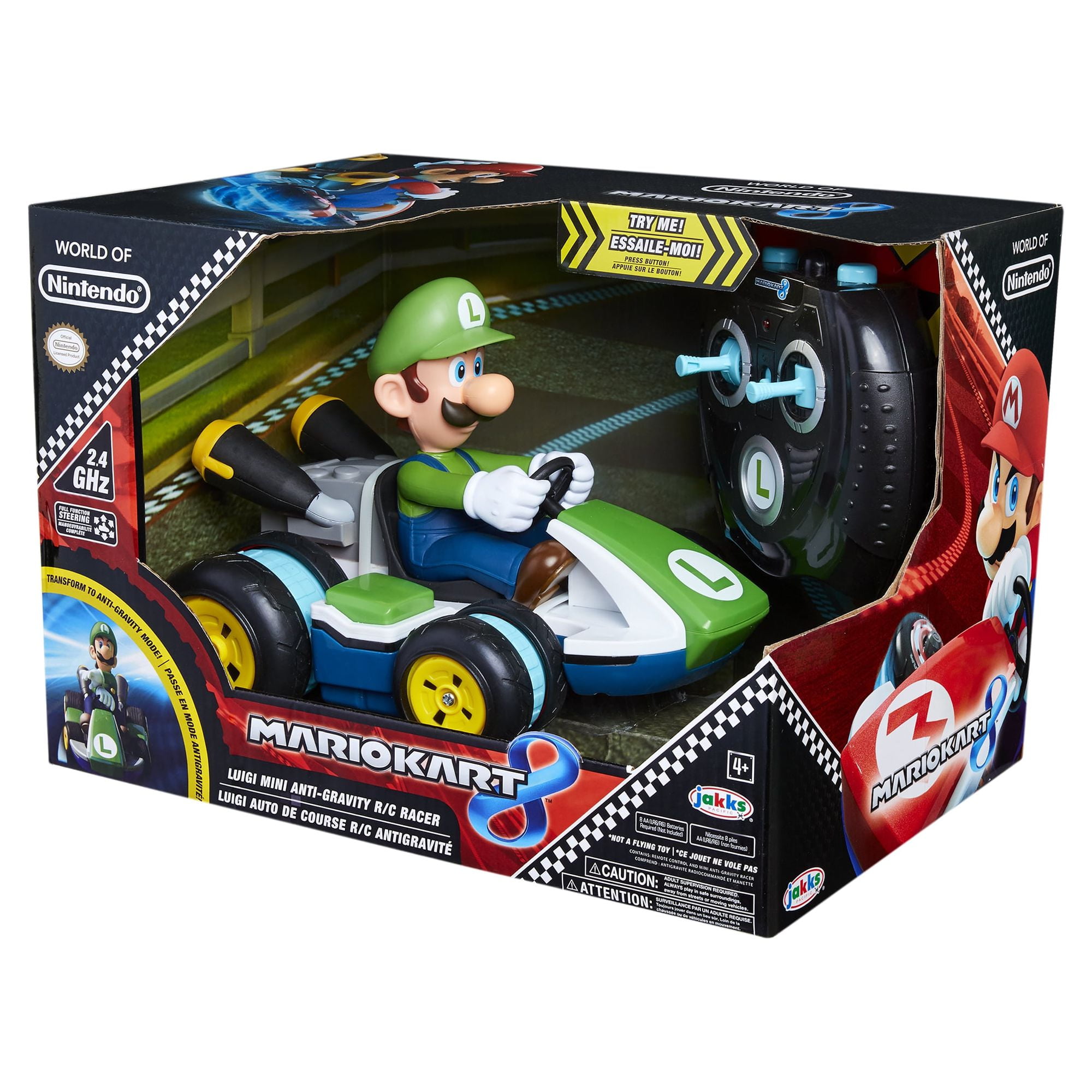Super Mario World of Nintendo Mini RC Luigi Racer