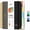 Black, variant on OMEYA Leather Spiral Notebook, 5 Subject Notebook College Ruled with Pockets and Dividers, 300 Pages 100GSM Journal Notebook Spiral 6.2 x 8.5 in, Multi Subject Notebook for Work, Campus