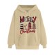 thumbnail image 5 of Sudaderas Con Capucha de Navidad Para Mujer, Suéter Informal Con Bolsillo de Manga Larga Estampado A La Moda, Blusa Odeerbi  ODB203158, 5 of 6