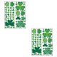 thumbnail image 4 of Monstrate 1 Juego de calcomanías para ventana, decoraciones para el hogar, regalo, pegatinas estáticas para pared, Día de San Patricio, patrones Type1 NO1 Monstrate CBP385032, 4 of 6