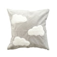 thumbnail image 1 of Paquete de 2 Fundas para cojín Decorativas 43x42cm ilios innova  Nube gris, 1 of 2