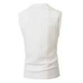thumbnail image 5 of Landzoo Men'S Tank Tops Solid Color Sleeveless Crew Neck Undershirt Summer Quick Dry Men Vest Size M White, 5 of 8